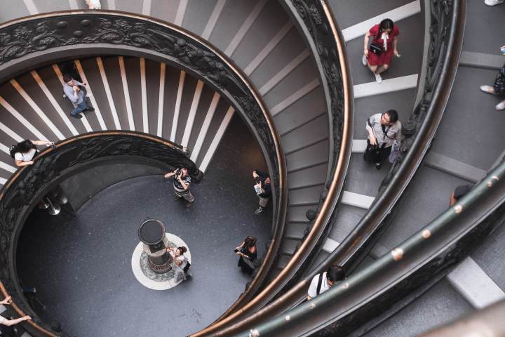 Vatican stairs